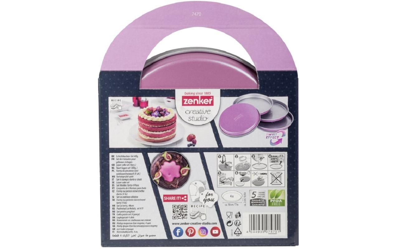 Torten-Backform creative studio Ø 17 cmSchichtkuchen-Set