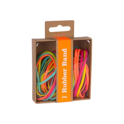 Apli Fluor Collection - Bracelets caoutchouc - élastiques - 25 g - couleurs assorties