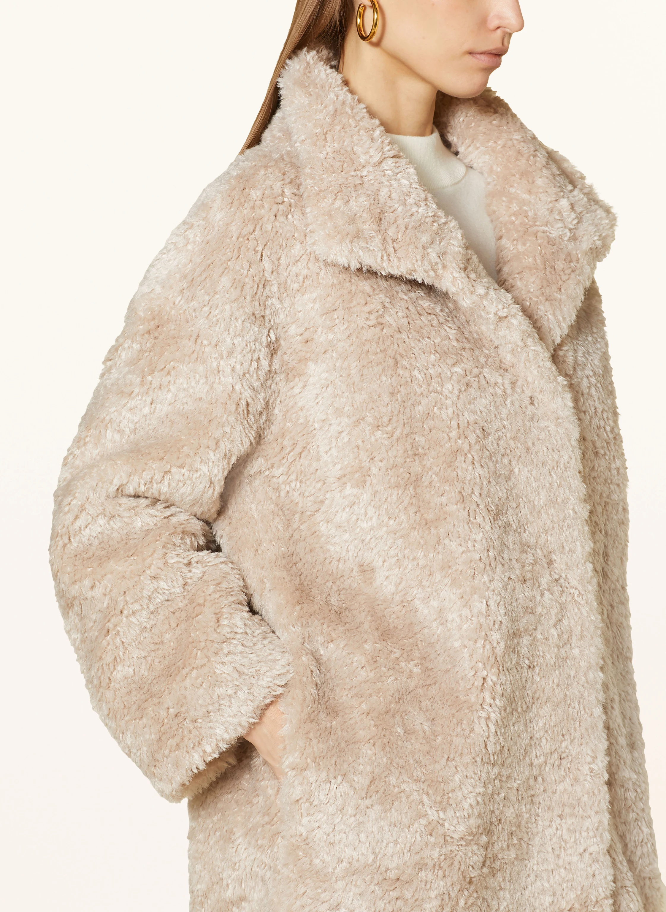 HERNO Kunstfell-Mantel CAPPOTTO