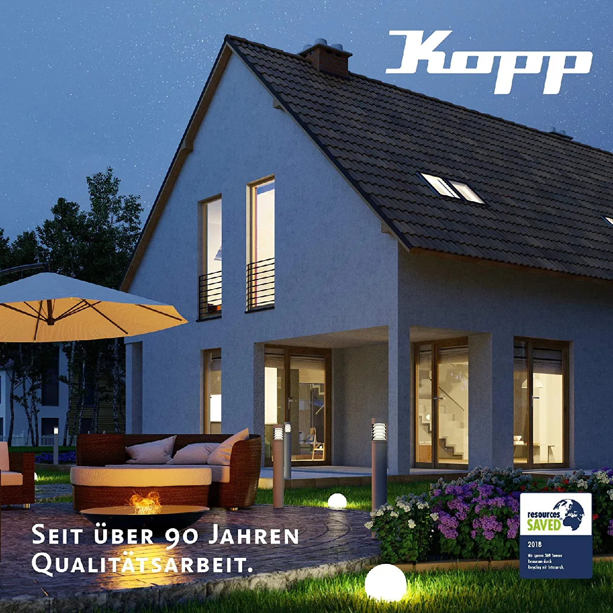Kopp UNOversal® Plus - 6 prises 3 m