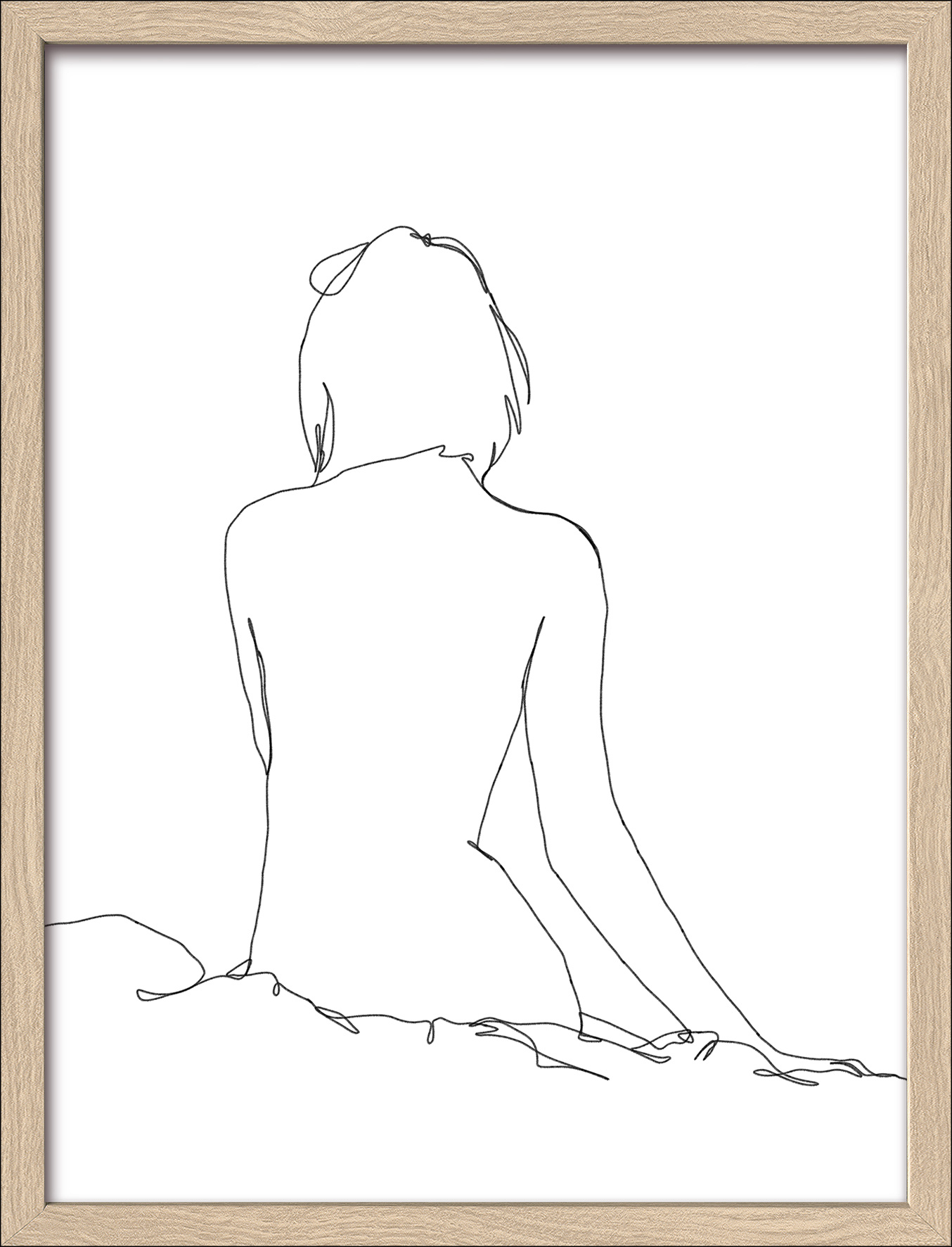 Gerahmtes Bild SKETCH OF A