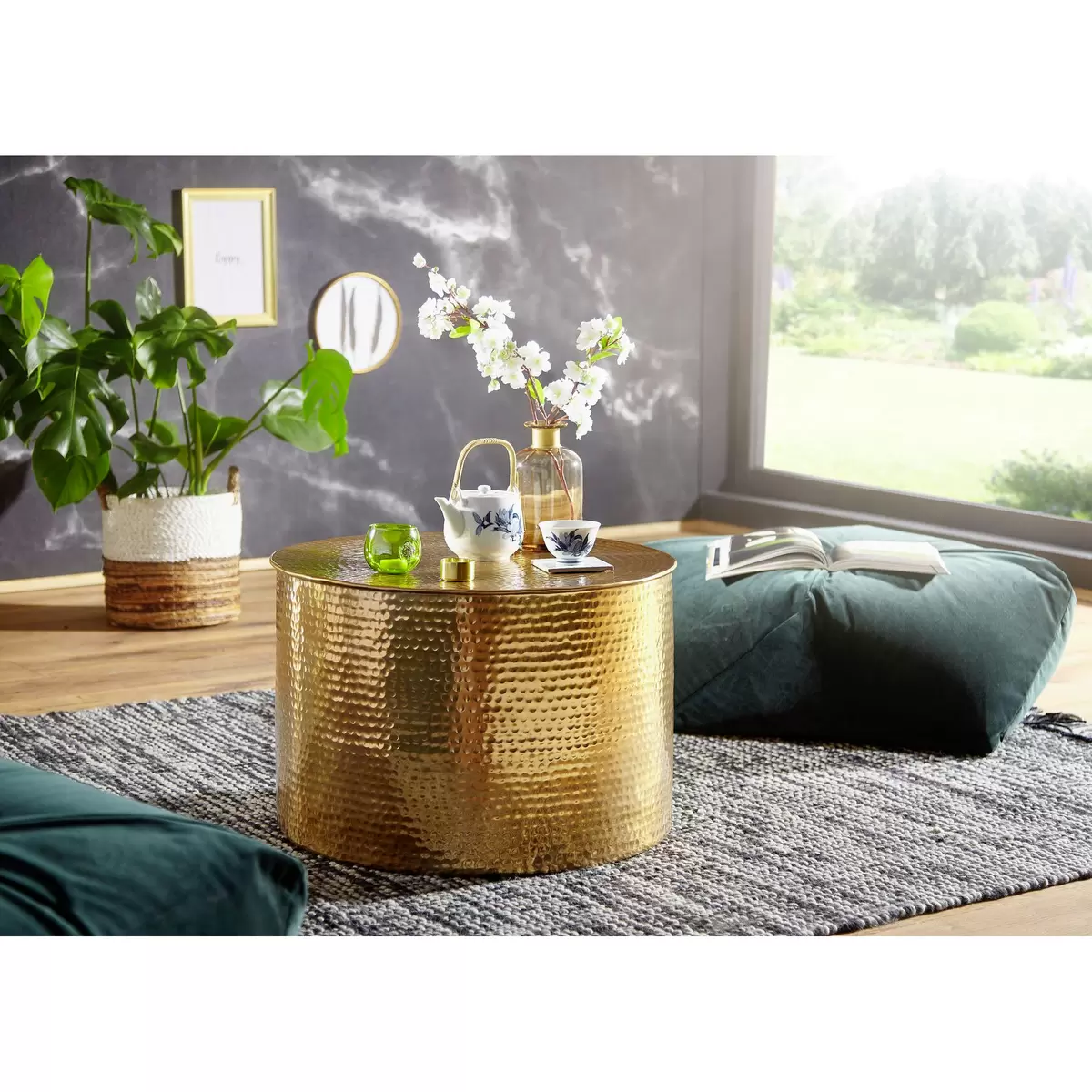 Couchtisch Orthez Gold