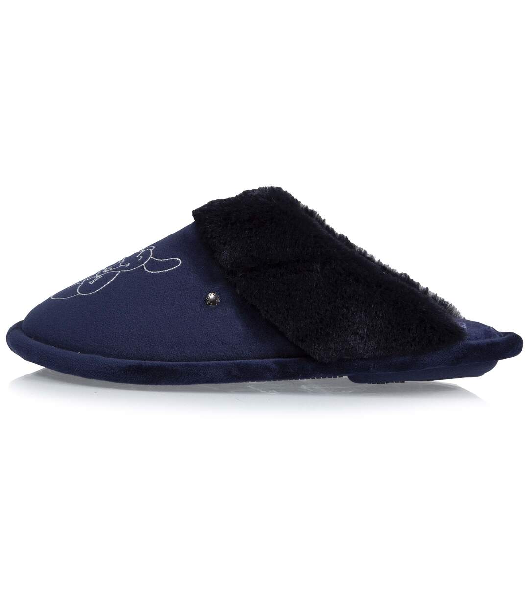 Isotoner Chaussons Mules femme fantaisie animal