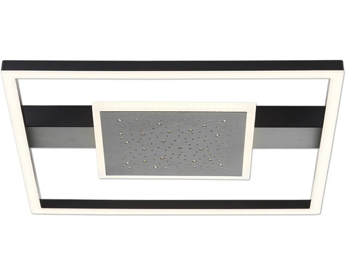 LED plafondlamp 30W 3500 lm 3000 KB 37 cm Reno zwart