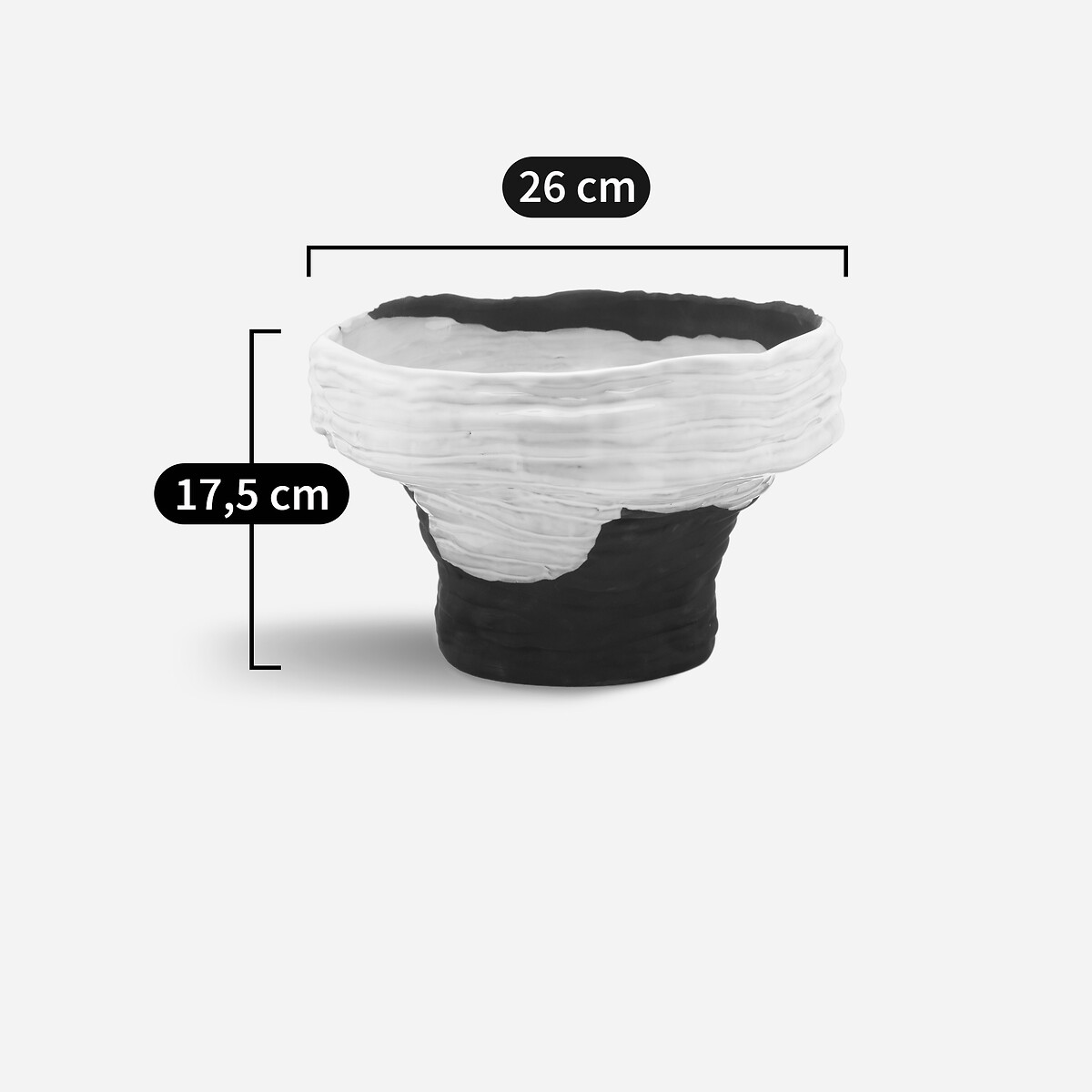 OTTO STUDIO PARA AM.PM<br>Tigela de cerâmica com esmalte artesanal