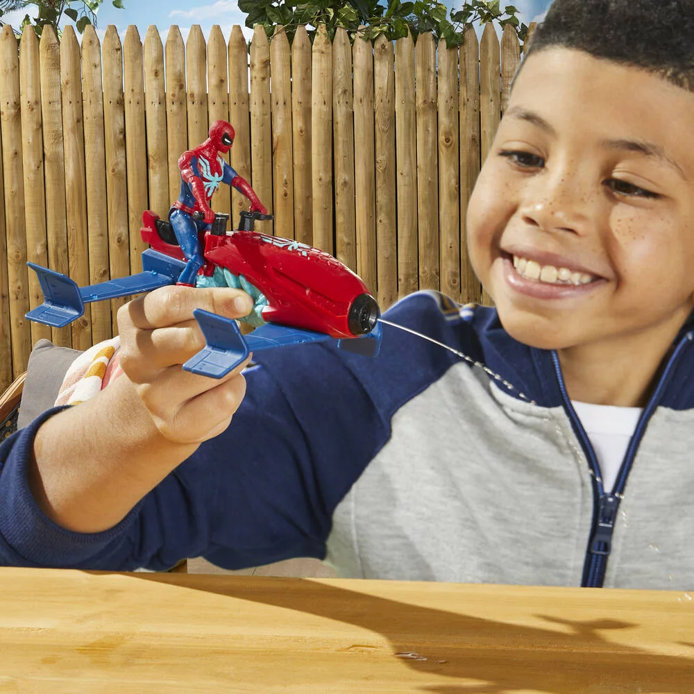 MARVEL - SPIDERMAN VEHICULE LANCE EAU