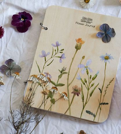 MaMaMeMo Blomsterjournal m. Blyant - Tr?