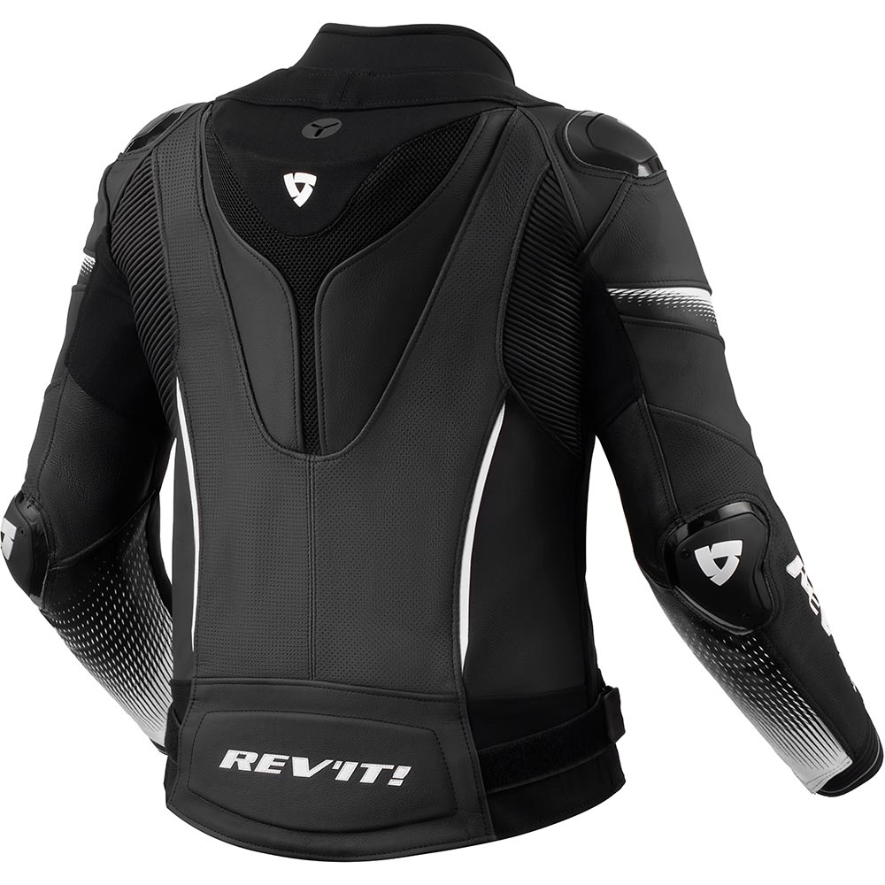Rev'it - Blouson femme Xena 4 Pro Ladies Noir / Blanc