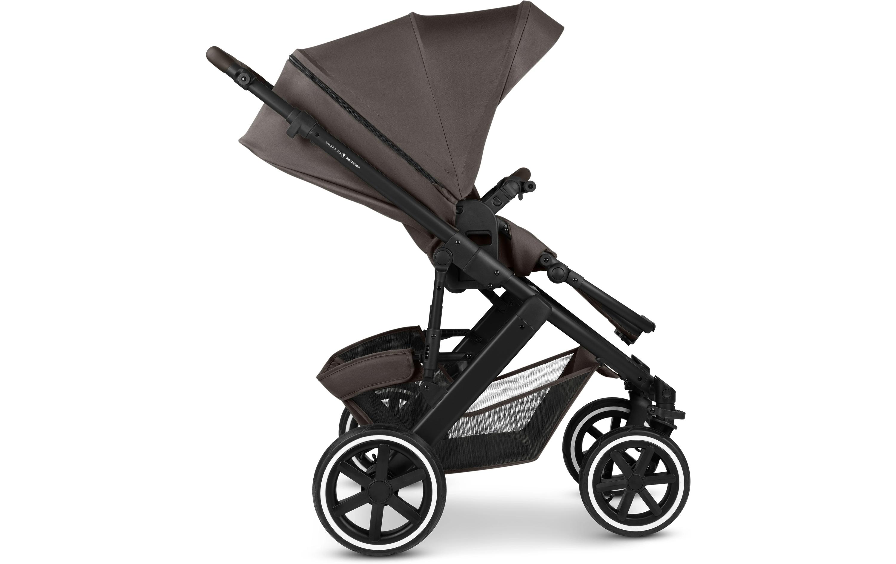 Kinderwagenset Salsa 5 Air Teddy<br>3in1 Kinderwagen mit Babywanne, Sportsitz und Babyschale