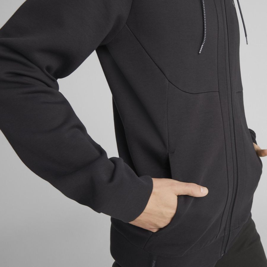 PUMA Sweat à Capuche Pumatech Full Zip - Noir