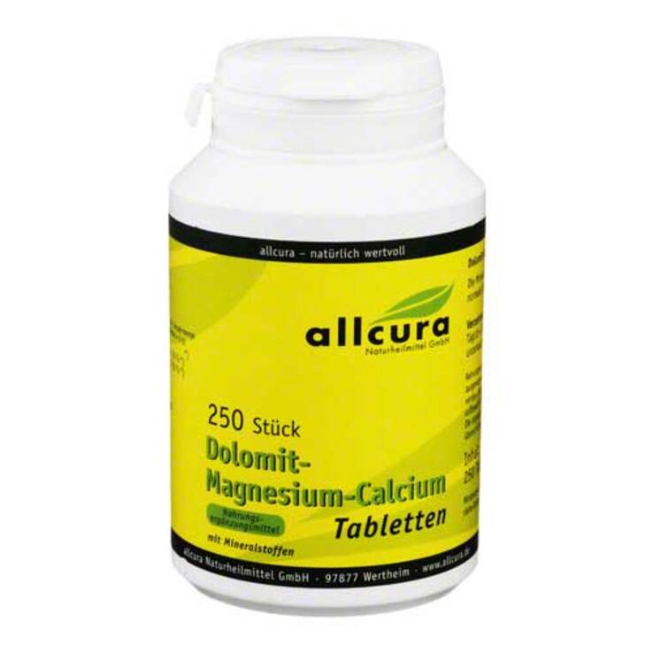 Dolomit Magnesium Calcium Tabletten 250 St., 250 St