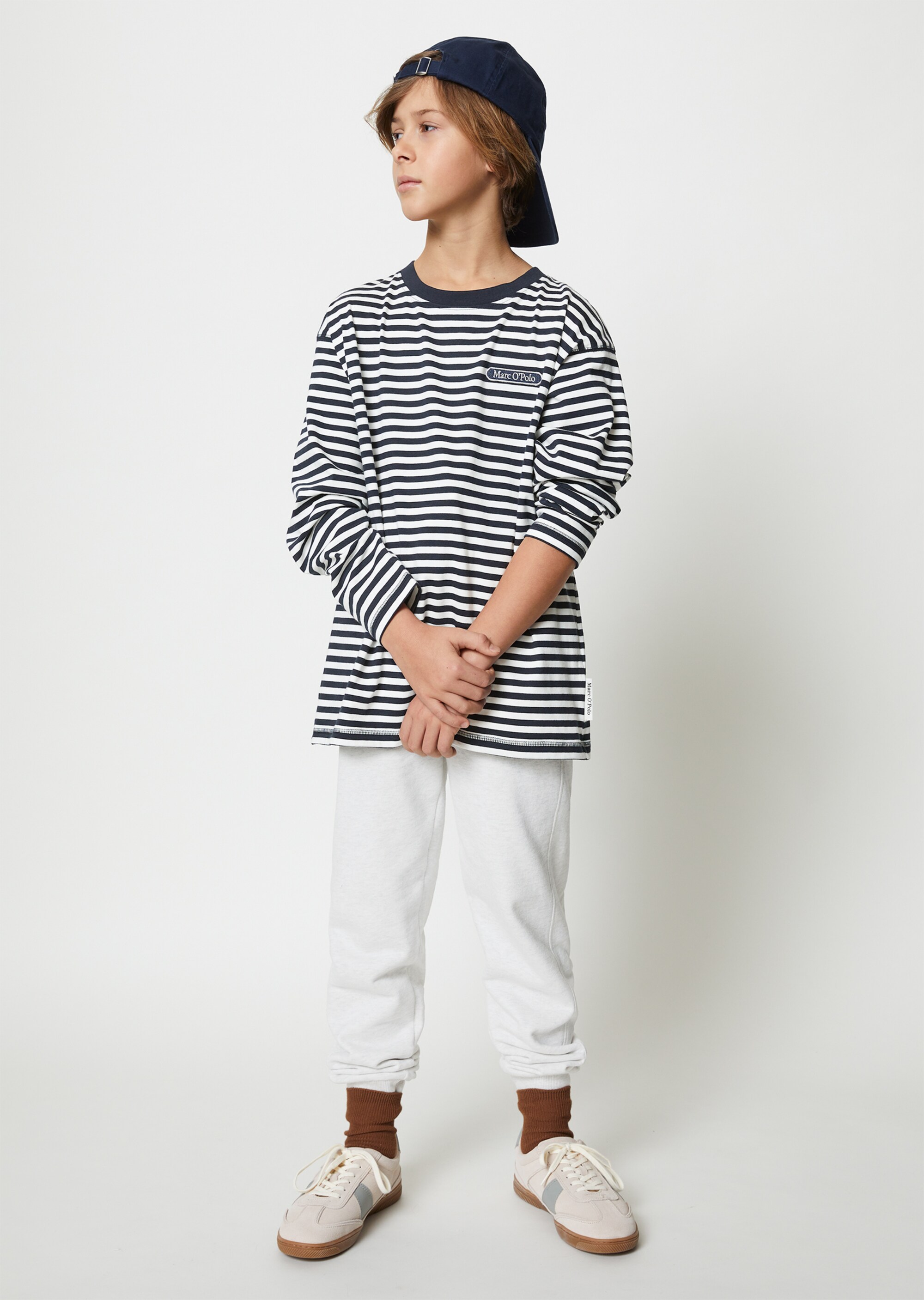 TEENS-BOYS Longsleeve aus reiner Bio-Baumwolle