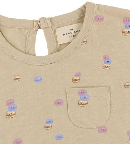 Monsieur Mini Kleid - Mini Macaron - Mandel