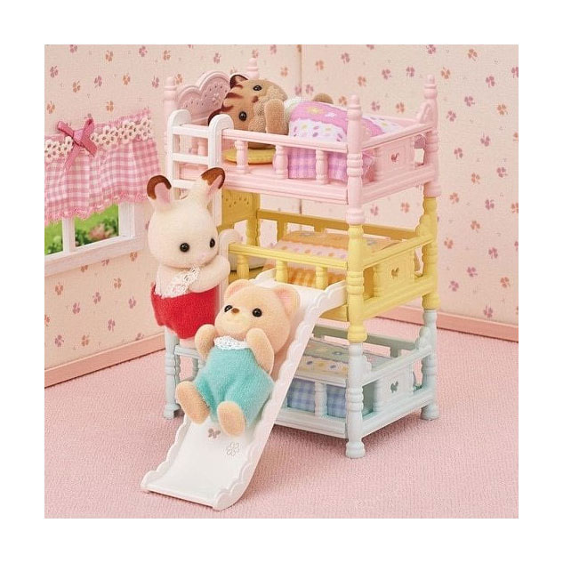 Sylvanian Families 5741 Stapelbed voor Drie