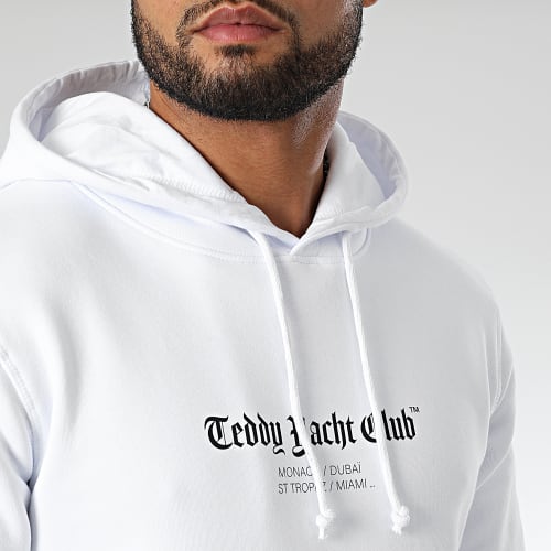 Sweat Capuche Aloha Series Blanc