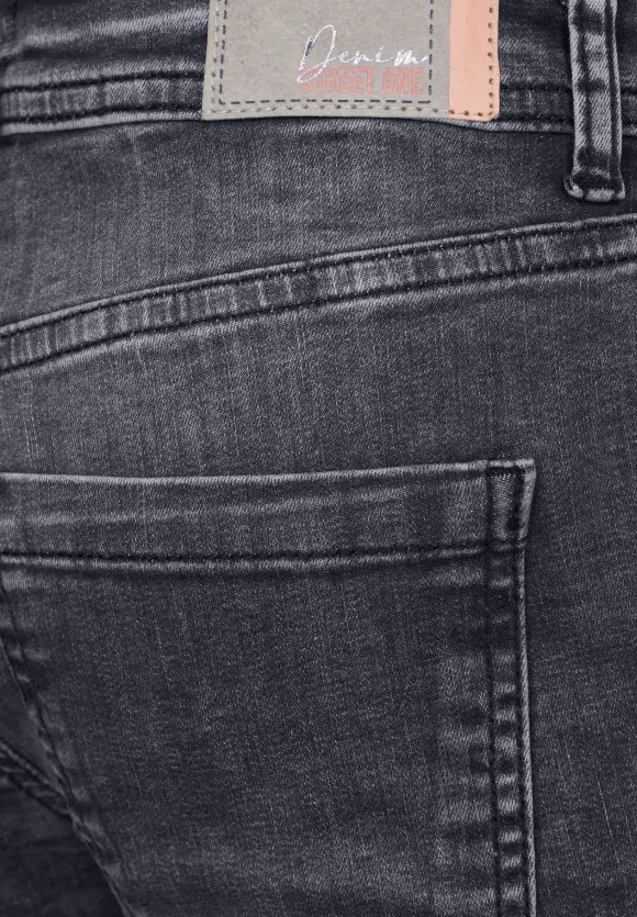 Graue Casual Fit Jeans - authentic grey wash