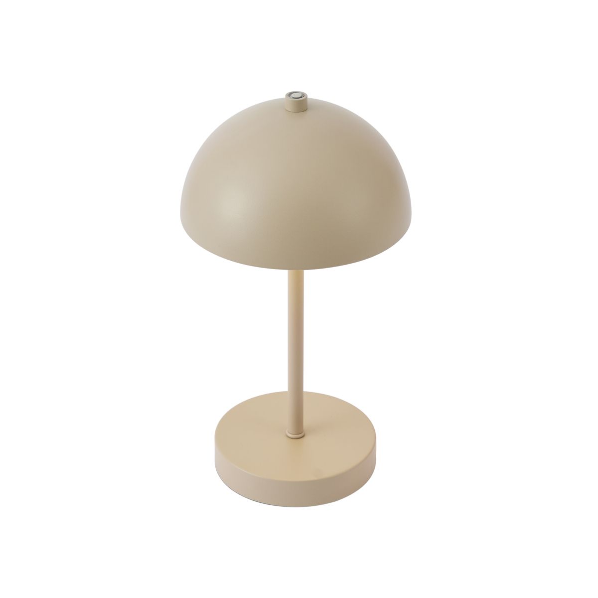 Buiten tafellamp beige incl. LED 3-staps dimbaar IP44 oplaadbaar - Keira