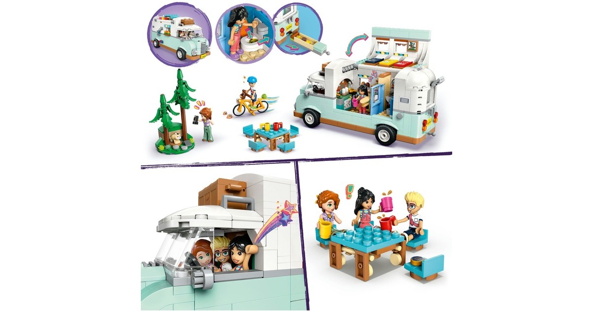 LEGOFriends - Camperavontuur met vrienden Constructiespeelgoed  (42663)