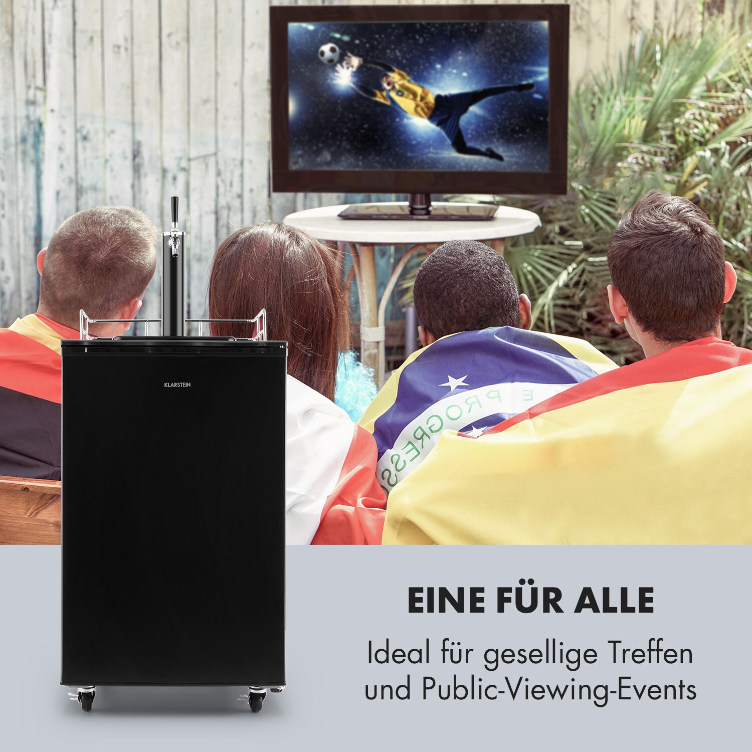 Big Spender Single Bierfass-KühlschrankBierzapfanlage 173l