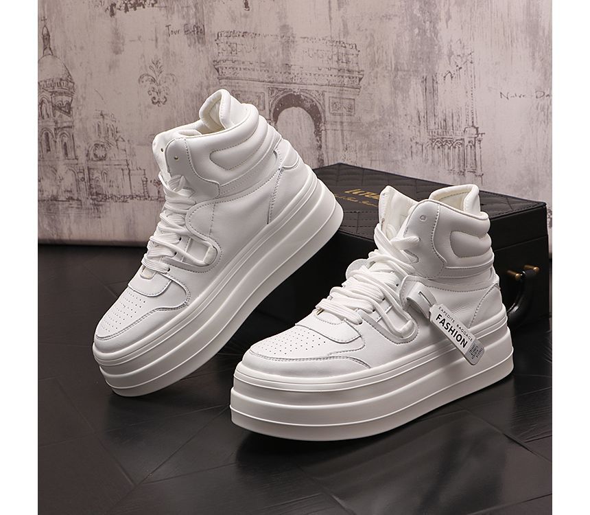 Mr Ozera - Platform High-Top Sneakers