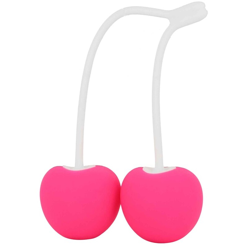 Boules de geisha en silicone - Cherry love