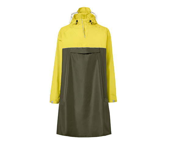 Unisex-Regenponcho mit Ärmeln