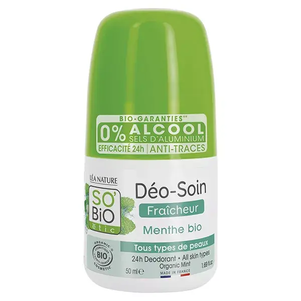 Desodorante So'Bio Étic Fresh Mint 50ml