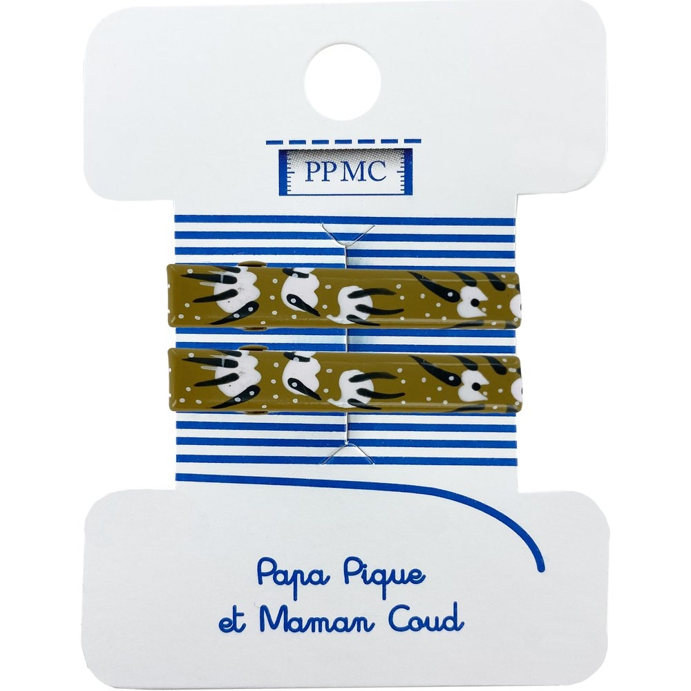 Petite Barrette Croco Cr077 Gypso Ocre