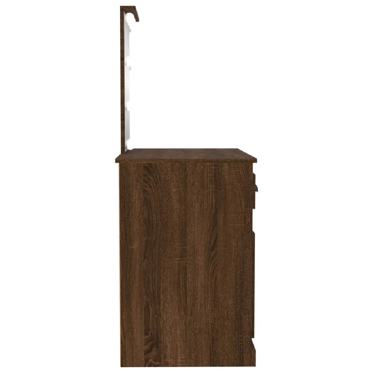 Coiffeuse Helloshop26 - Chêne Marron