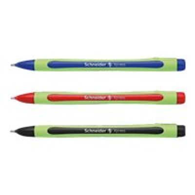 Schneider Xpress - Pack de 3 feutres fin - bleu/noir/rouge