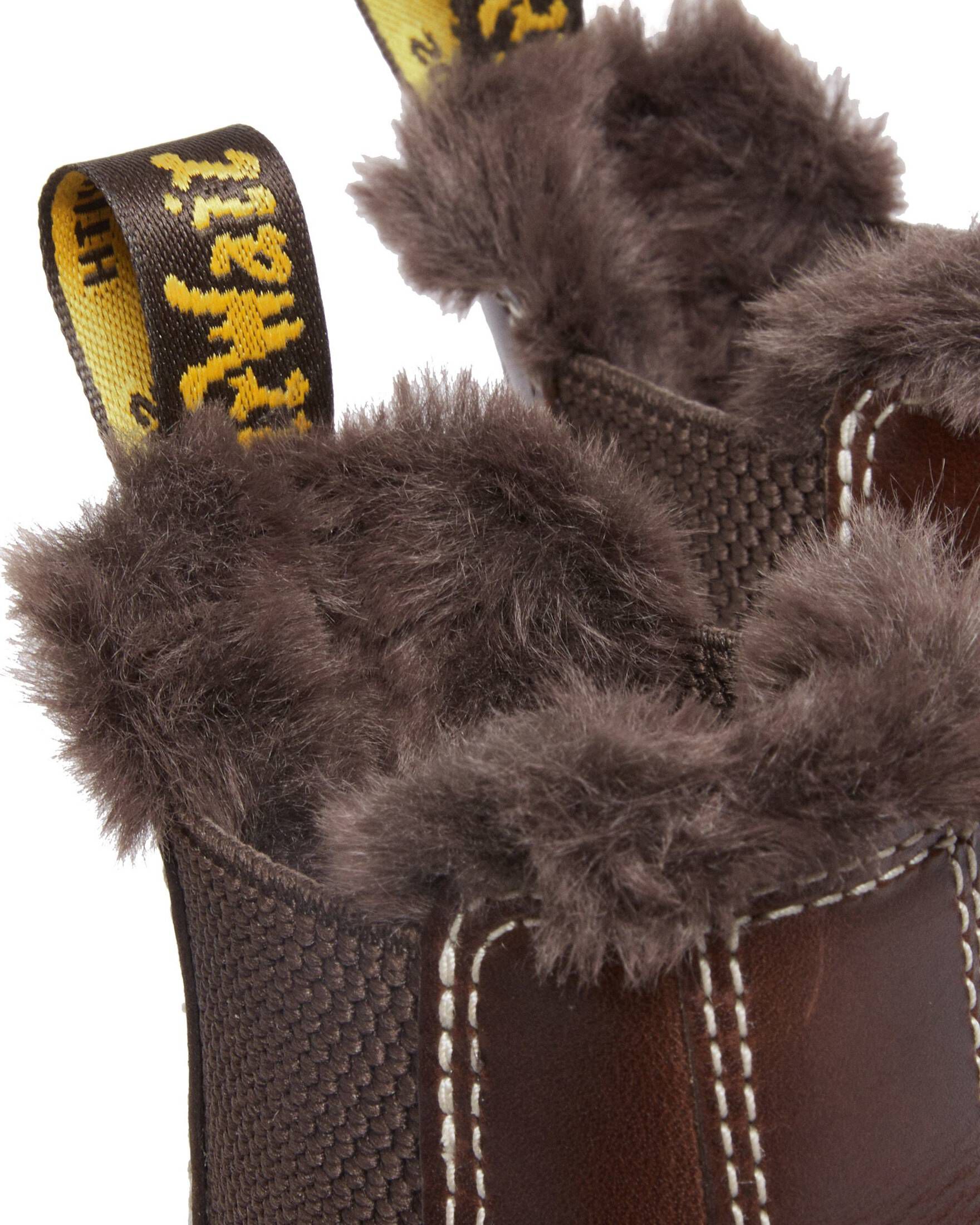 Dr. Martens| Damen Chelsea Boots LEONORE FUR LINED