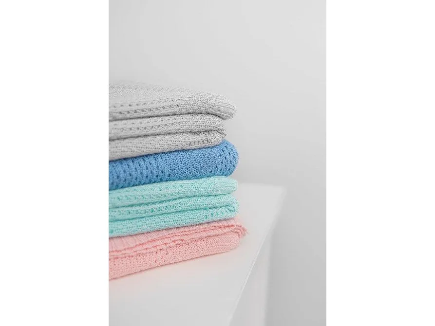 Sensillo BAMBOO BLANKET 100% 100X80CM MINT