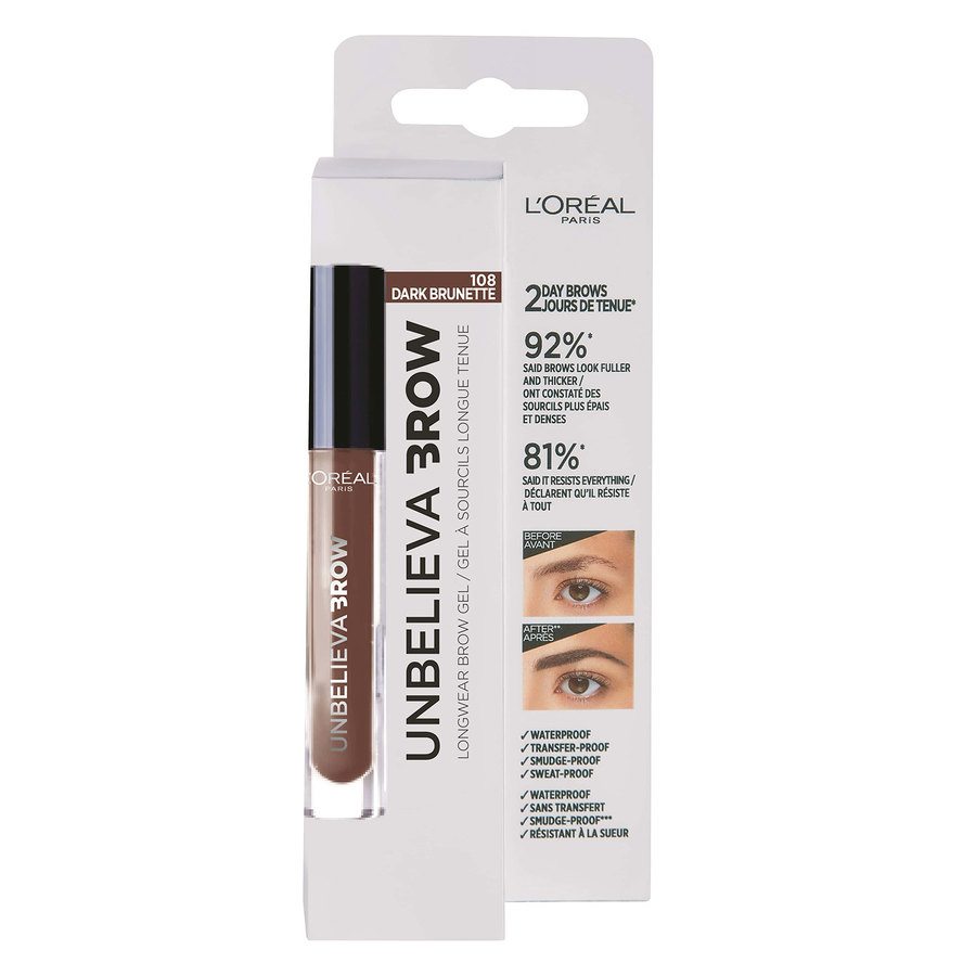 L'Oréal Paris Infaillible 48H Unbelieva'brow gel  3.0 Brunette 3,4ml