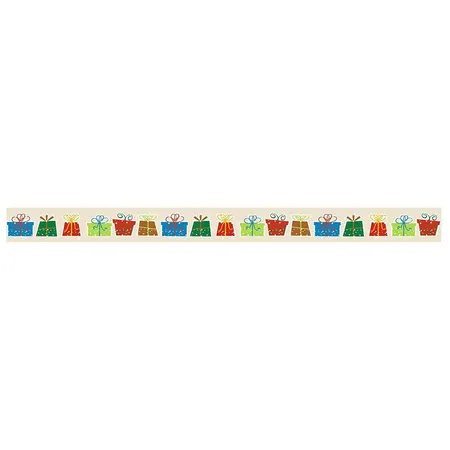URSUS Masking Tape, ca. 15 mm x 10 m, Weihnachtspäckchen