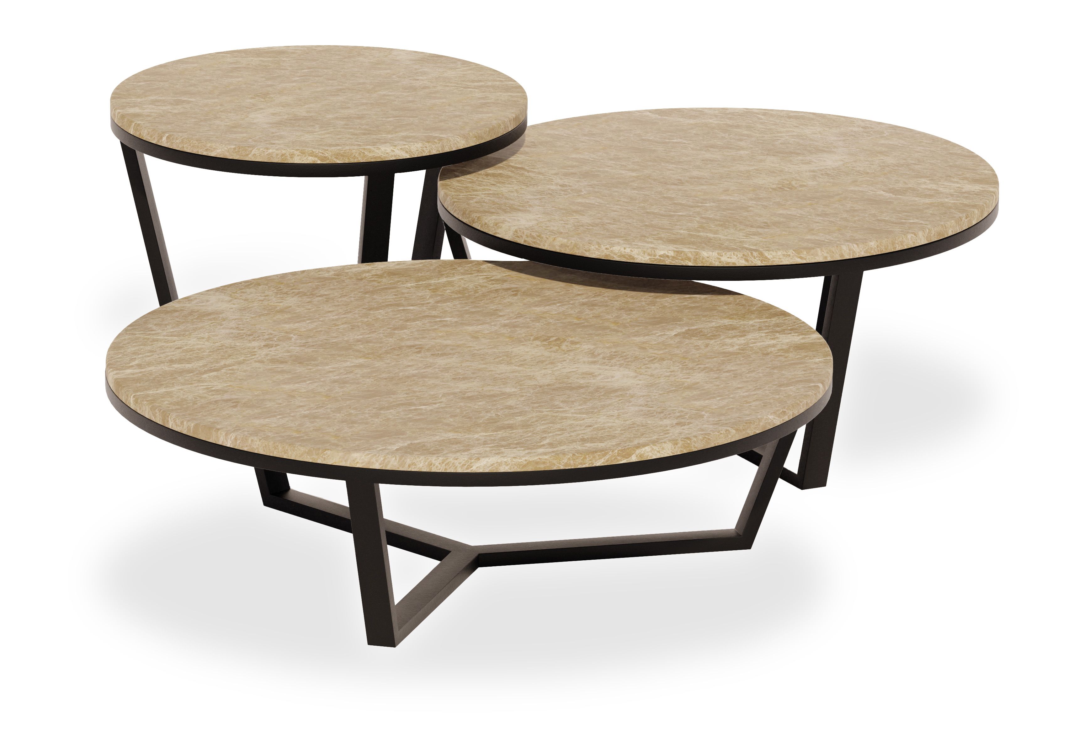 Salontafel Sian ⌀100  x H30 cm