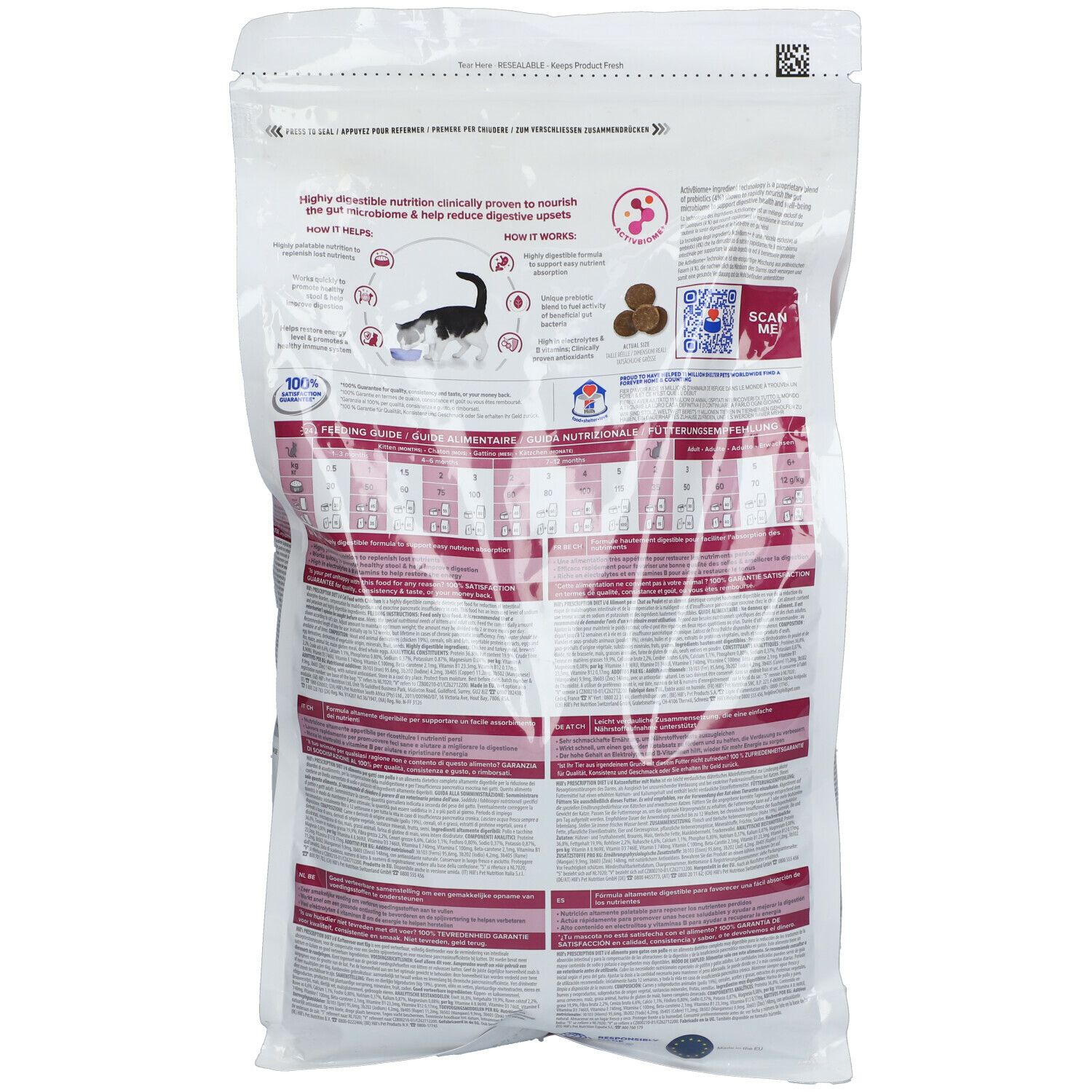 Hill's PRESCRIPTION DIET™ i/d Digestive Care Chat - Poulet