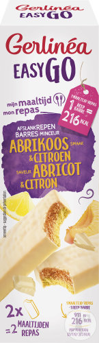 Gerlinéa Easy Go Barres Abricot Citron 2 Pièces