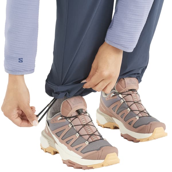 Pantalon randonnée SALOMON WAYFARER ZIP OFF PANTS W BLUE NIGHTS