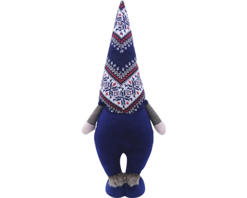 Kerstman Lafiora H 71cm blauw