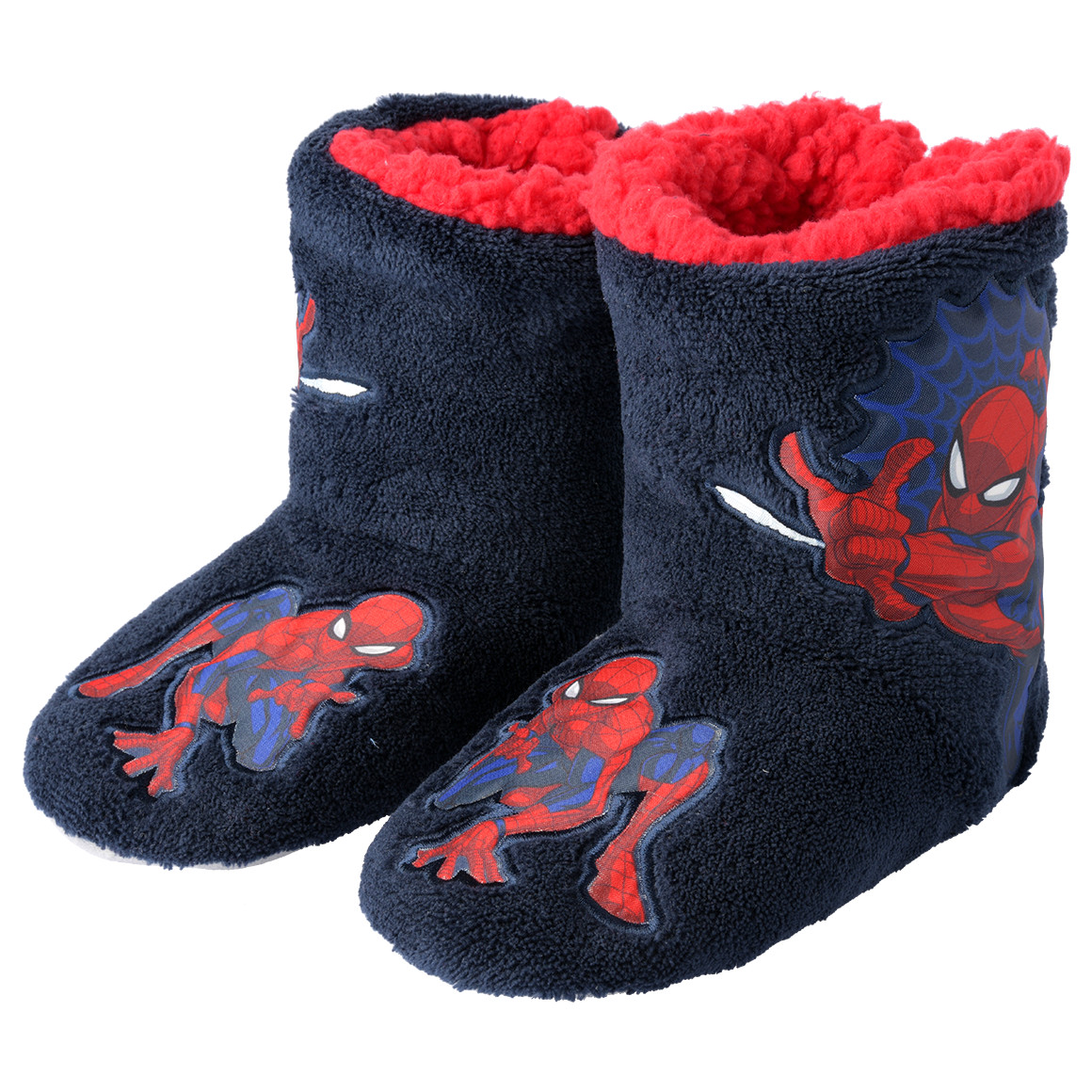 Topolino MARVEL Spider-Man Pantoffeln dunkelblau