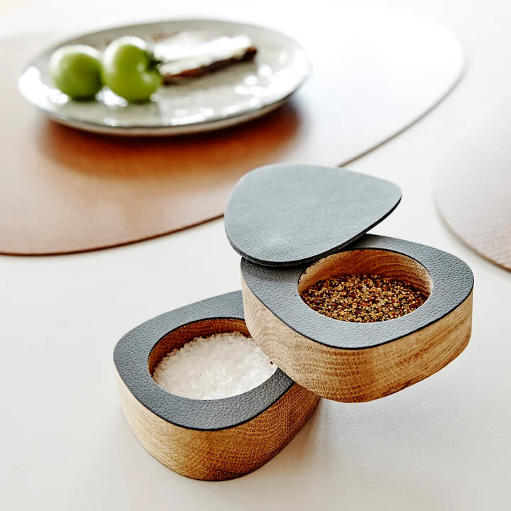Lind DNA - Salt & Pepper Aufbewahrung, Eiche / Nupo anthrazit