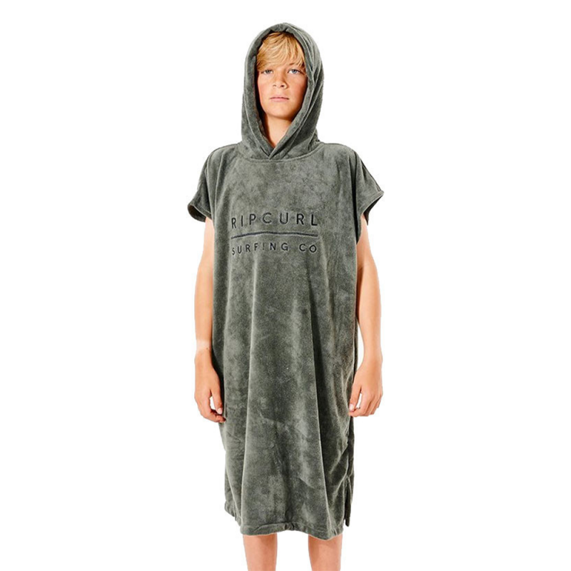 V PONCHO RIP CURL ENFANT DARK OLIVE TU