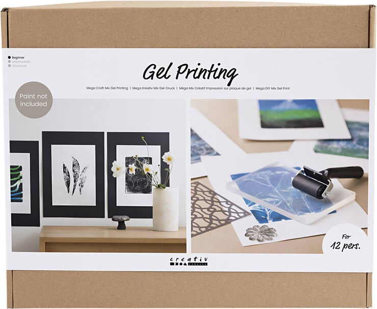Creativ Company Mega DIY Mix Gel Print