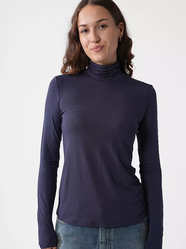 WEEKEND MAX MARA Rollkragenshirt MULTIF blau
