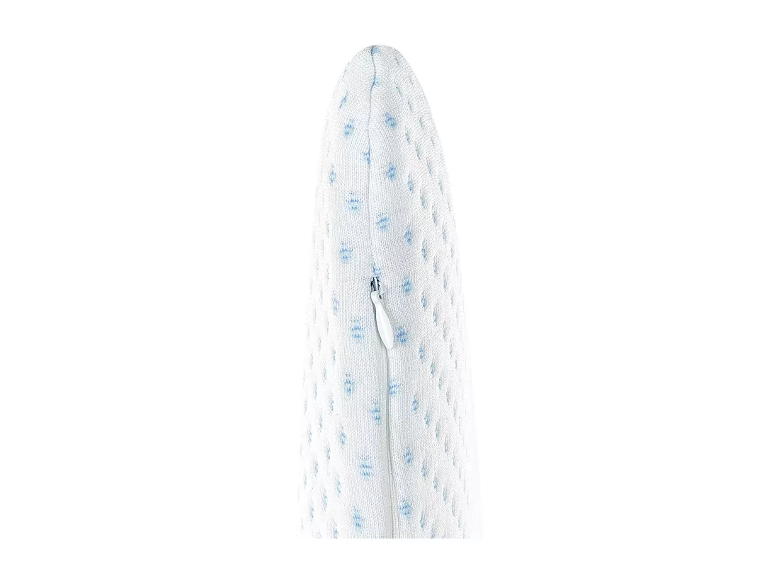 Oreiller MUIR Bas Mémoire de forme 55 x 35 cm Blanc