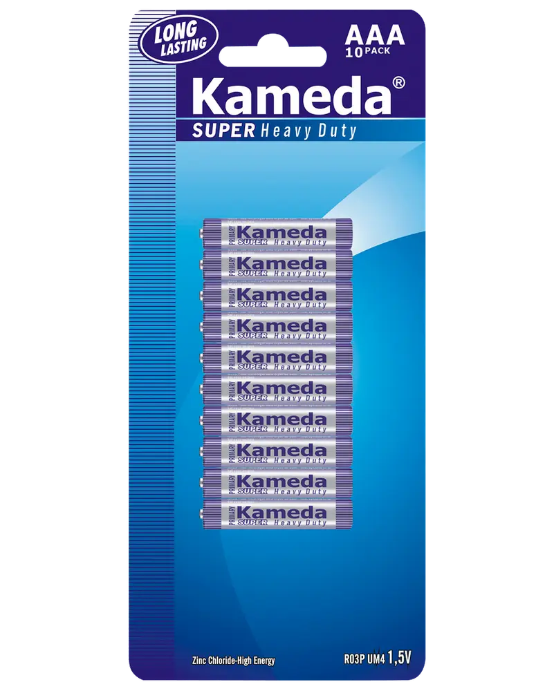 Kameda Brunsten batteri - AAA 10-pak