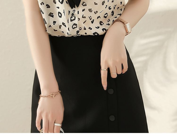 Jeonseon - Shirt met korte mouwen en print