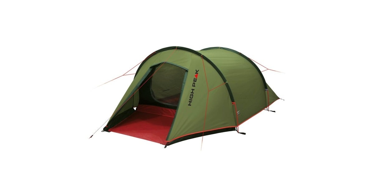 High PeakKite 3 LW tent  (Groen/rood)
