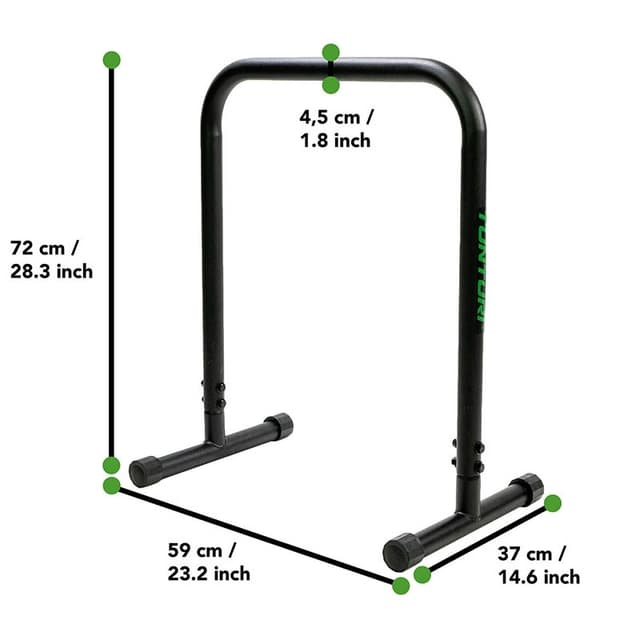 Tunturi Parallettes Push-Up Bar Sæt