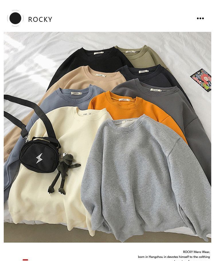 ROOSE - Effen Sweatshirt